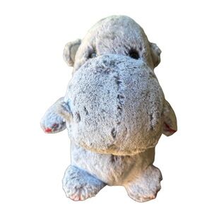 Aurora World Gray Hippo Plush